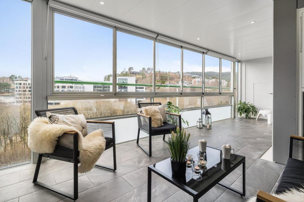 Moderne Toppleilighet Apartment Берген Екстериор снимка
